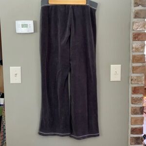 CAbi Gray Size M Velvet Velour Velveteen Pants